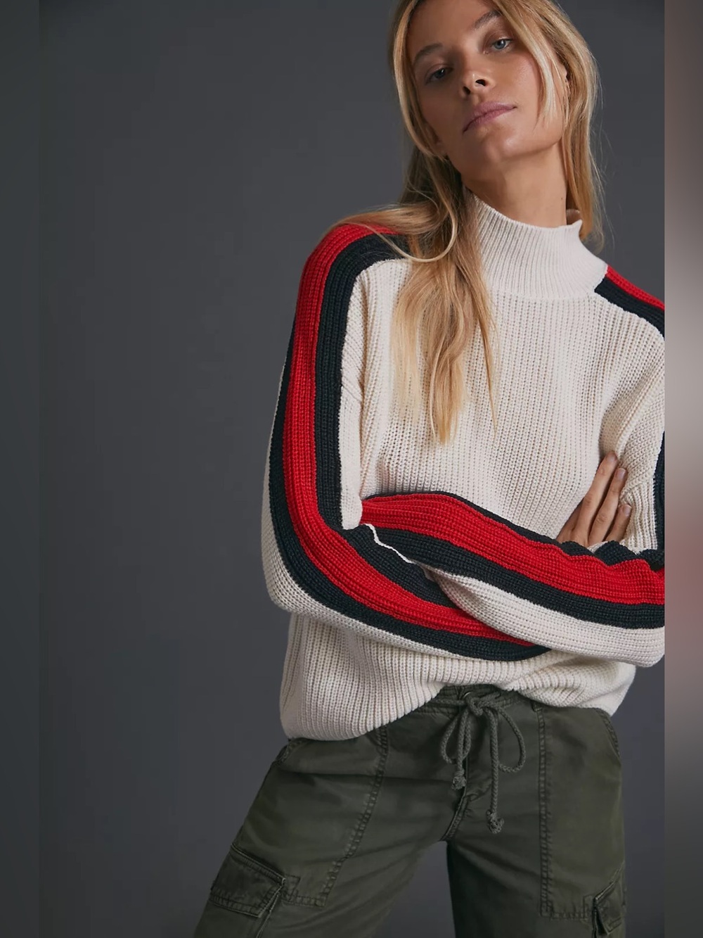 Sanctuary Speedway Mock Neck Sweater